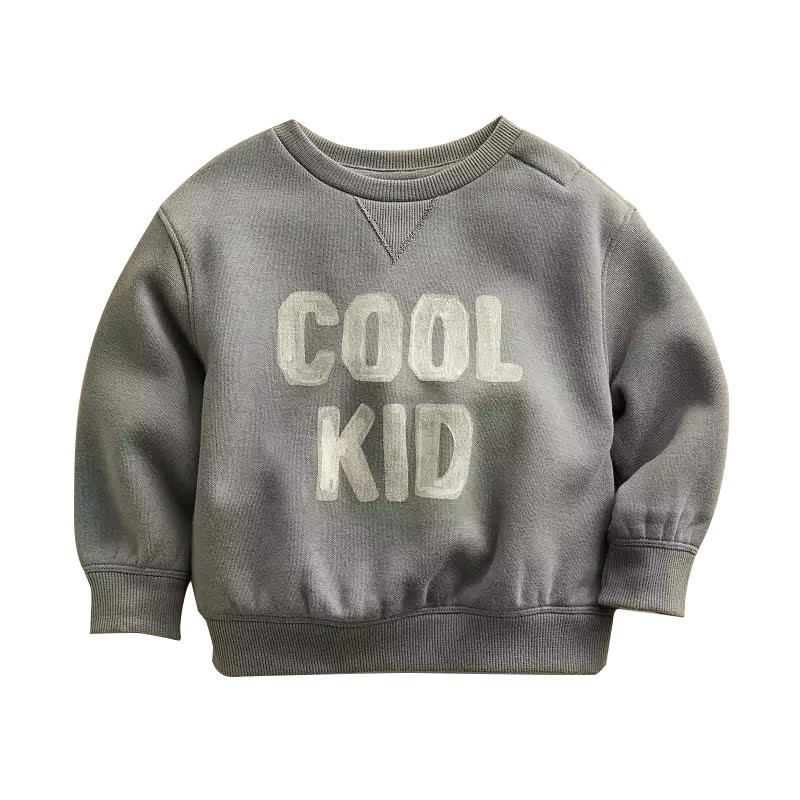 Toddler Sweatshirt Factory - Organic Cotton Knit Pullover