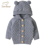 Baby Sweater Supplier - Unisex Knit Cotton Button