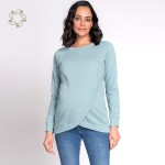 Nursing Sweatshirt Supplier - Organic Cotton Crossover