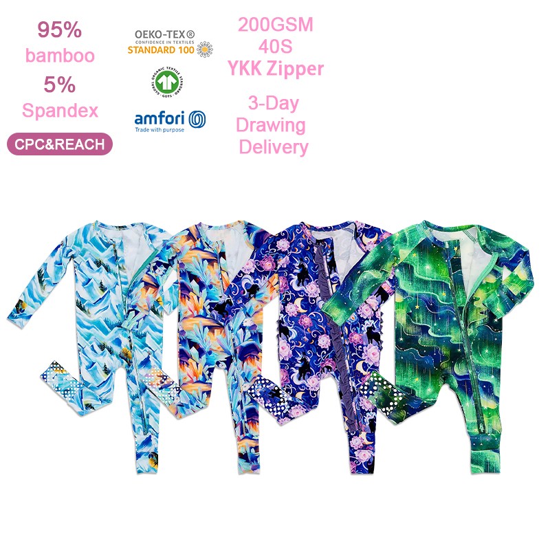 Baby Romper Factory - Organic Bamboo Pajamas Sleepwear