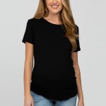 Maternity T-shirt Supplier - Bamboo Short Sleeve Nursing