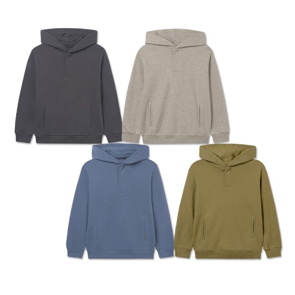 Kids Hoodies Supplier - Organic Cotton Fleece Hooded