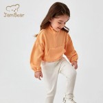 Baby Sweatshirt Manufacturer - Organic Half Zip Girls