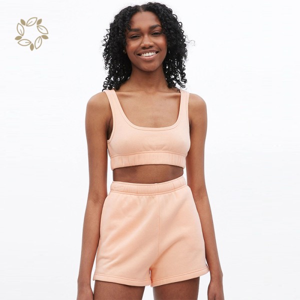 Women's Tank Top Supplier - Organic Bamboo Fleece Bra