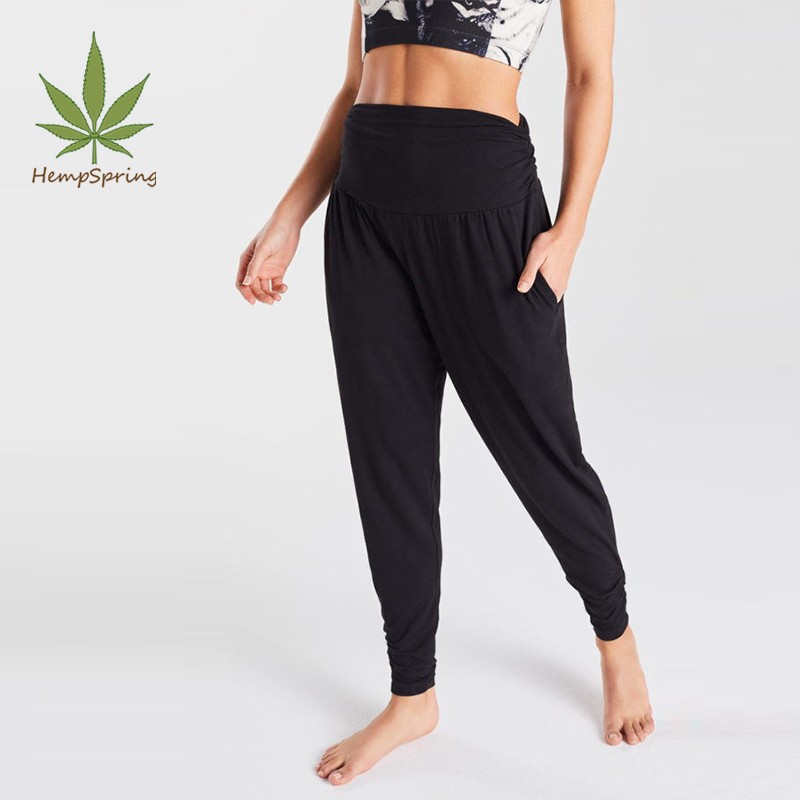 Women's Yoga Pants Factory - Organic Cotton Solid