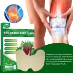 OEM Manufacturer Natural Moxibustion Plaster Self-Heating Wormwood Knee Pain Patch