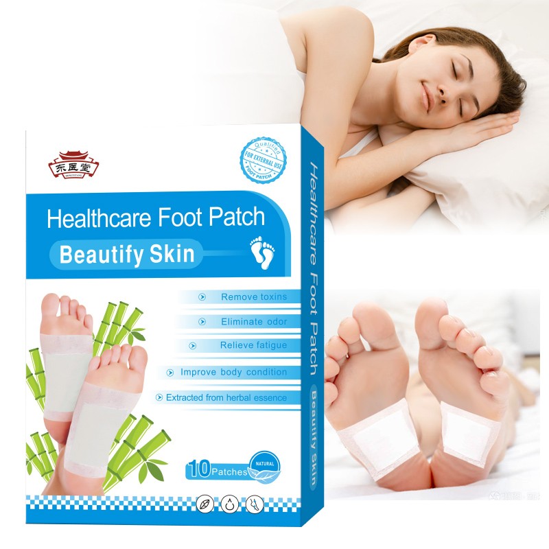 Natural Herbal Detox Foot Patch Deep Cleansing Improve Sleep Patch Detox Foot