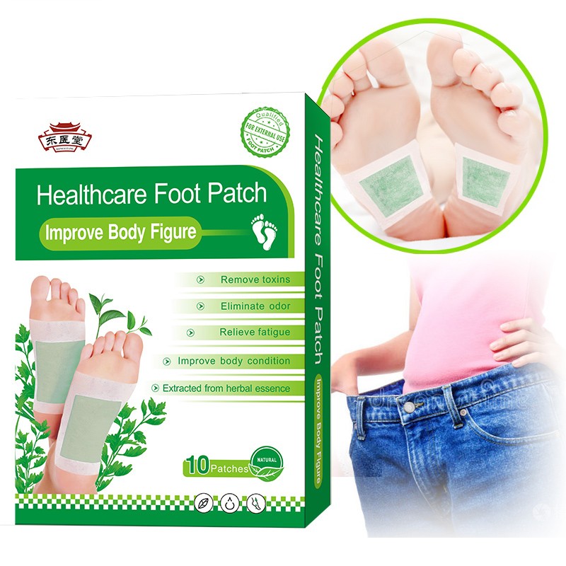 High Quality 2in1 Natural Foot Sleep Ginger Detox Patch Deep Cleaning