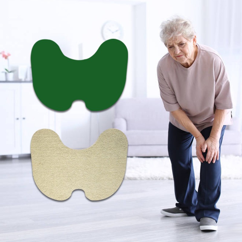 Free Sample Natural Wormwood Knee Joint Pain Patch Wormwood Plaster Patches