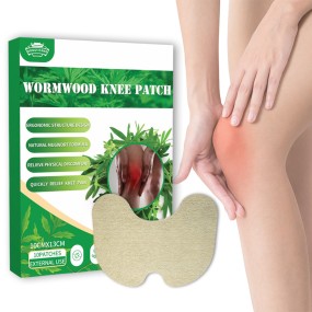 Natural Wormwood Knee Pain Patch Self-Heating Wormwood Plaster