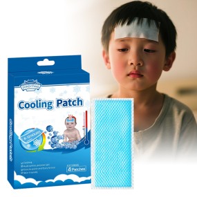 OEM/ODM Private Label Cooling Ptach No Side Effects Forehead Cooling Gel Patch