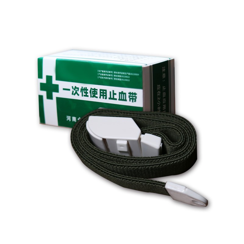 Chinese Supplier Disposable Tourniquet Injured Self-Help First Aid Tourniquet