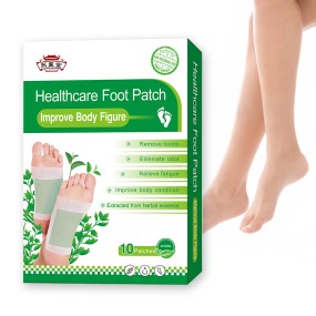 ODM/OEM Natural Ginger Deep Remove Toxins Sleep Foot Detox Patch