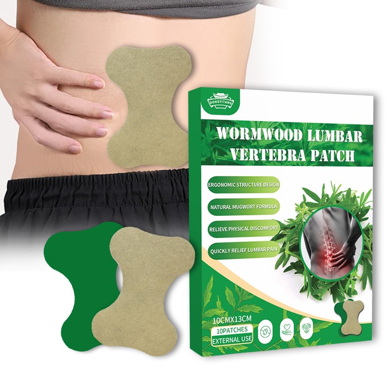 OEM/ODM Moxibustion Plaster Self-Heating Wormwood Waist Pain Patch