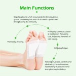 Deep Cleansing Herbal Detox Foot Patch Ginger Detox Foot Care Improves Sleep Slimming Detox Foot Patch