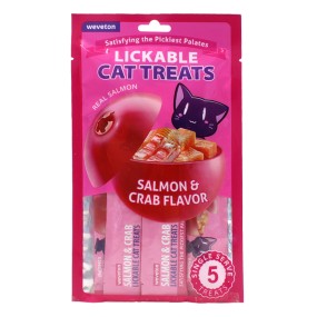 High Protein Cat Creamy Strips Treats Grain&Sugar Free Cat Strips 16g Private Label Customized Natural Cat Wet Food Muscle Gain