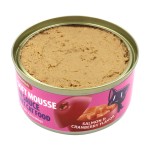 高蛋白罐头猫奶油湿食品，所有年龄85g蒸真正的鸡胸脯肉猫湿食品多种维生素和矿物质