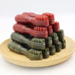 宠物用品狗牙科治疗狗零食制造商牙科护理狗治疗牛肉味牙齿清洁骨