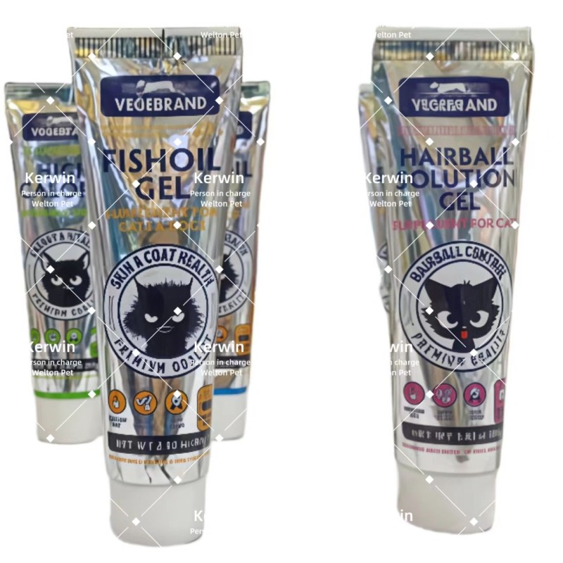 OEM/ODM Pet Nutrient Paste Meal Multivitamins Supplement Immune Support Skin and Coat Health Care for Cats Promote Bone Growth