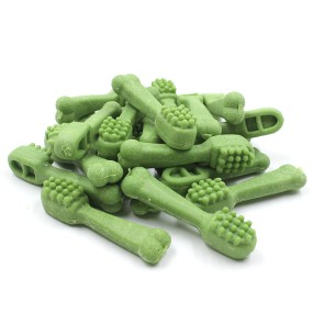 Premium Pet Treats Dog Toothbrush Dental Bone Treats Green Tea Flavor Dog Rewards Snack Factory Offer