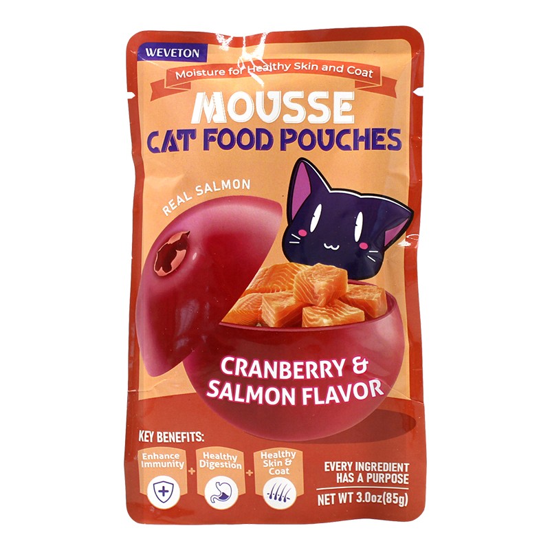 High Protein Health&Nutrition Balanced Cat Creamy Wet Food All Age 85g With Real Steamed Chicken Breast Cat Wet Food Snacks