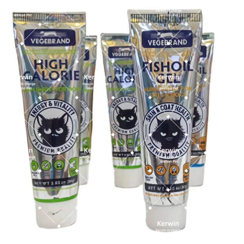 OEM/ODM Pet Nutrient Paste Meal Multivitamins Supplement Immune Support Skin and Coat Health Care for Cats Promote Bone Growth