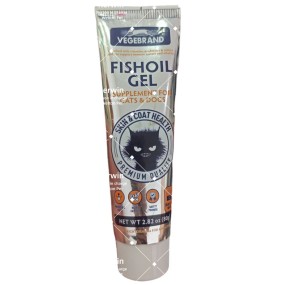 OEM/ODM宠物营养膏粉鱼油Omega-3 Omega-6补充免疫支持皮肤和外套的健康护理猫和狗