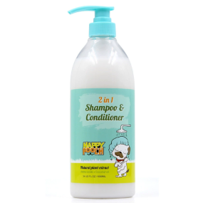 Stock Cheap Dog Shampoo& Conditioner 2 Capacity 1000ml Pet Dog Cleaning Products Ready to Ship