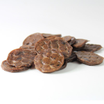 OEM高蛋白批发干牛肉片狗零食宠物零食狗训练香肠火腿圆形片由肉制成70克