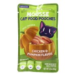 私人标签可接受的营养均衡的猫奶油湿食品，所有年龄85克与真正的蒸鸡胸猫湿食品小吃