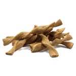 天然宠物治疗食品制造商鸭味狗咀嚼牙齿研磨高蛋白胶原狗治疗扭棒狗零食