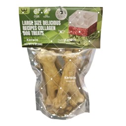 OEM/ODM狗粮治疗批发狗牙零食治疗干植物胶原蛋白高蛋白狗牙咀嚼棒