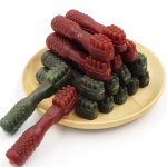 宠物用品狗牙科治疗狗零食制造商牙科护理狗治疗牛肉味牙齿清洁骨