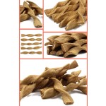 天然宠物治疗食品制造商鸭味狗咀嚼牙齿研磨高蛋白胶原狗治疗扭棒狗零食