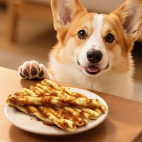 OEM Premium Pet Dog Dental Bone Treats Collagen Twist Stick With Chicken Meat Coated Dog Snack High Protein Contents Pet Treats