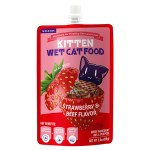 高蛋白小猫奶油湿食品处理85克袋装营养猫湿食品谷物和无糖皮毛婴儿工厂直销