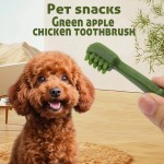OEM私人标签宠物牙骨棒狗治疗制造商牙科清洁狗治疗口腔新鲜狗咀嚼
