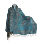 Floral Shawl Manufacturer - Reversible Vintage Jacquard