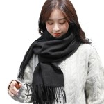 Men's Scarf Supplier - Solid Color Fashion All-Match