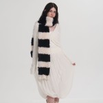 Winter Scarf Supplier - Soft Fashion Striped Thicken
