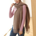 Tassel Shawl Factory - Women Fashion Thickened Warm