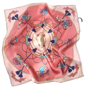 Neck Scarf Supplier - Mall Square Vintage Silk