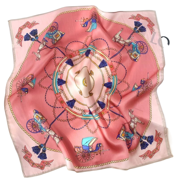 Neck Scarf Supplier - Mall Square Vintage Silk