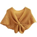 Short Shawl Manufacturer - Knitted Polyester Celebrity