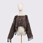 Unisex Hoodie Supplier - Custom Bohemian Style Cropped