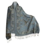 Floral Shawl Manufacturer - Reversible Vintage Jacquard