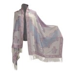 Pashmina Shawl Factory - Big Paisley Wrap Elegant