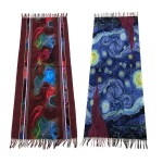 Digital Scarf Supplier - Custom Double Side Long Tassels