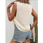 Knitted Top Manufacturer - Custom Women's Summer Sleeveless