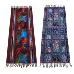 Digital Scarf Supplier - Custom Double Side Long Tassels